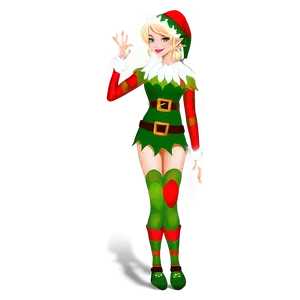 Cute Elf Body Art Png Xdq45 PNG Image