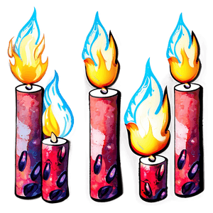 Cute Fire Cartoon PNG hvu68 PNG
