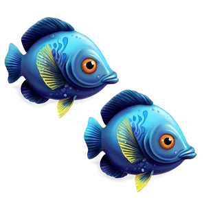 Cute Fish Illustration Png 06292024 PNG Image