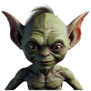 Cute Goblin Character PNG jnt PNG