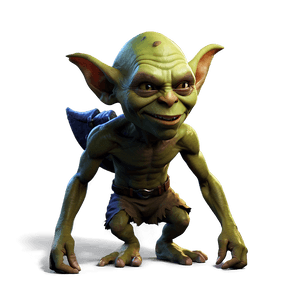 Cute Goblin Character PNG lpf PNG