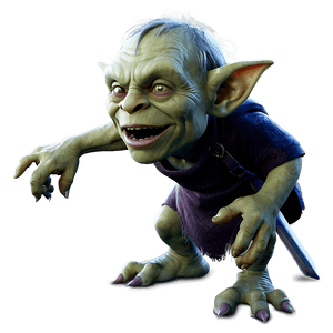 Cute Goblin Character PNG sax24 PNG