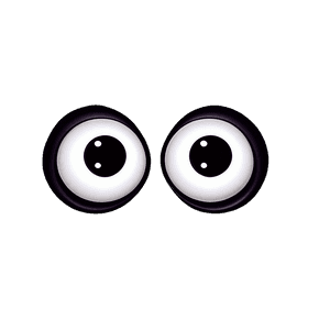 Cute Googly Eyes PNG knr26 PNG