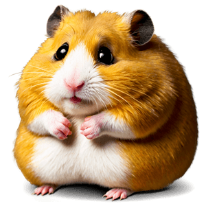 Cute Hamster Cartoon PNG rlb94 PNG image with transparent background