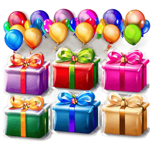 Cute Happy Birthday Card PNG tmn PNG image with transparent background
