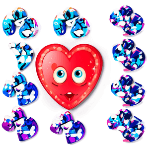 Cute Heart Clipart Design PNG 22 PNG image with transparent background