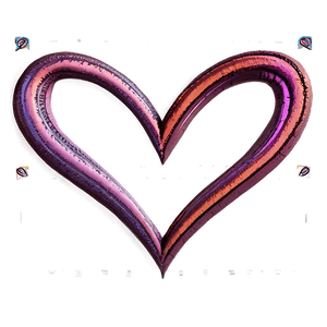 Cute Heart Drawing PNG 72 PNG image with transparent background