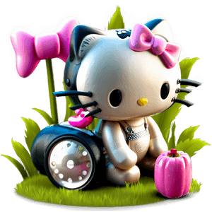 Cute Hello Kitty Clipart PNG jfg9 PNG image with transparent background