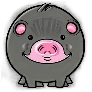 Cute Hog Cartoon Png 65 PNG Image