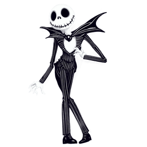 Cute Jack Skellington PNG iyg91 PNG with transparent background