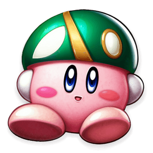 Cute Kirby Artwork PNG juw PNG image with transparent background