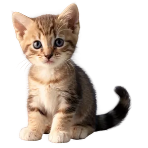 Cute Kitten Clipart Png Vau PNG Image