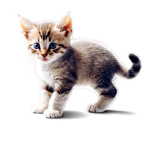 Cute Kitten PNG nmv12 PNG