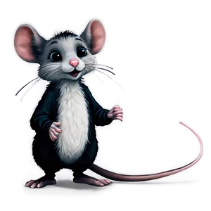 Cute Mouse Character Png Pxn PNG Image