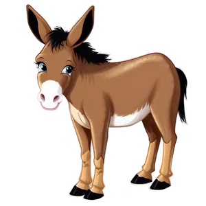 Cute Mule Clipart Png Ksd PNG Image