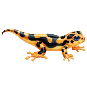 Cute Newt Illustration Png 06242024 PNG Image