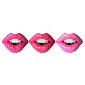 Cute Pink Lips Png 06212024 PNG Image