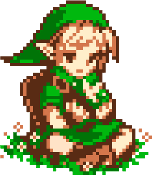 Cute Pixel Art Link, HD Png Download PNG image with transparent background