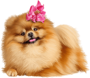 Cute Pomeranian Puppies - Pomeranian Puppy Pixel Clipart, HD Png Download PNG image with transparent background
