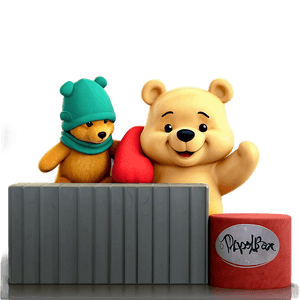 Cute Pooh Bear PNG jct PNG