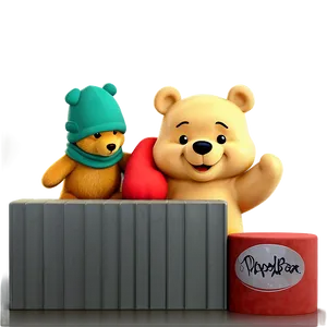 Cute Pooh Bear Png Jct PNG Image