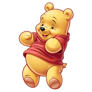 Cute Pooh Bear PNG kdo PNG