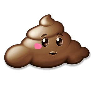 Cute Poop Emoji PNG 38 PNG
