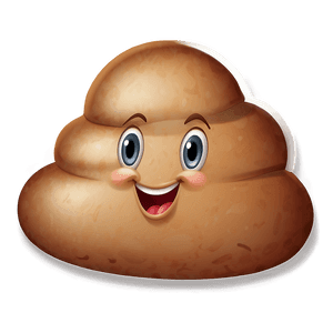 Cute Poop Emoji PNG ugq85 PNG
