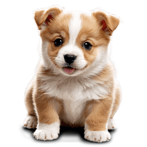 Cute Puppy PNG 05232024 PNG with transparent background