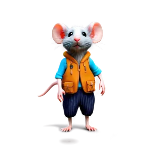 Cute Rat On Adventure Png 06252024 PNG Image