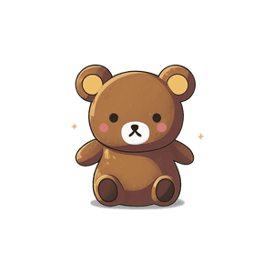 Cute Rilakkuma Bear PNG 9 PNG image with transparent background