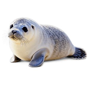 Cute Seal Illustration PNG 75 PNG image with transparent background
