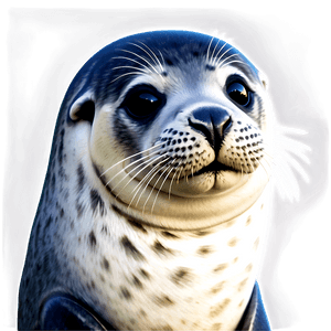 Cute Seal Illustration PNG dtl PNG image with transparent background