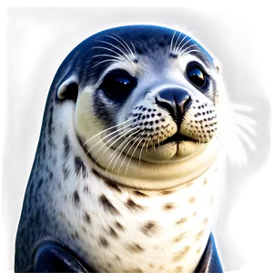 Cute Seal Illustration Png Dtl PNG Image