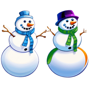 Cute Snowman Cartoon PNG 61 PNG image with transparent background