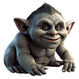 Cute Troll Figure PNG sel4 PNG image with transparent background