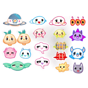 Cute Tumblr Stickers PNG xel PNG image with transparent background