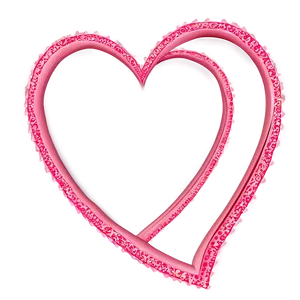 Cute Valentines Day Edging Png Cey PNG Image