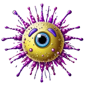 Cute Virus Cartoon Png 69 PNG Image