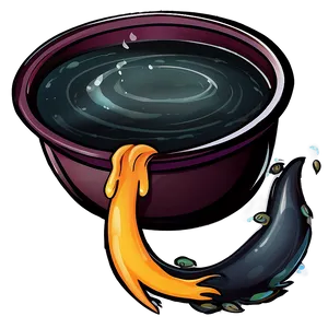 Cute Witch Cauldron Png Lbi16 PNG Image