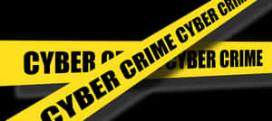 Cyber Crime Warning Tape PNG with transparent background