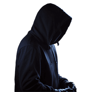 Cyber Hacker Silhouette PNG hov32 PNG image with transparent background