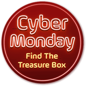 Find Treasure Box On Cyber Monday - Circle, HD Png Download PNG image with transparent background