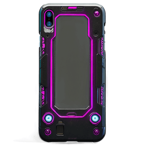 Cyberpunk Aesthetic Phone Case PNG 06122024 PNG image with transparent background