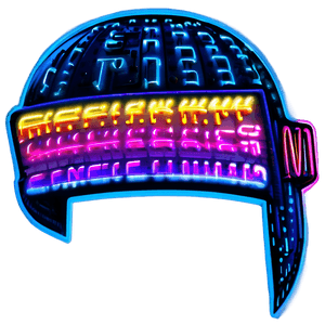 Cyberpunk Neon Graphic PNG 06242024 PNG image with transparent background