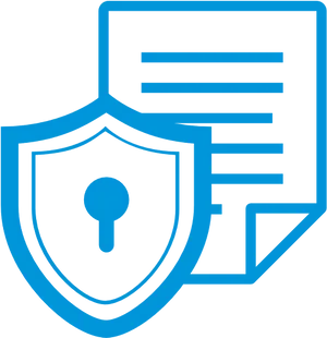 Cybersecurity Icon Shieldand Padlock PNG Image