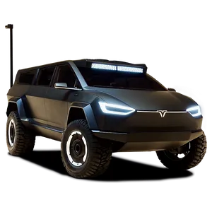 Cybertruck Tesla Silhouette Png 06122024 PNG Image