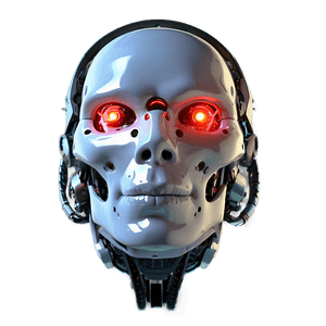 Cyborg Head Image PNG ias74 PNG