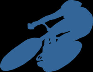 Cyclist Silhouette Racing PNG with transparent background