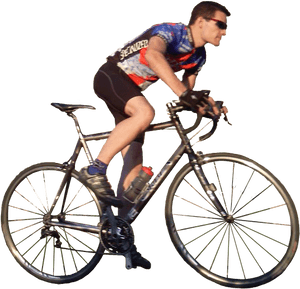 Men Ride Bicycle Png Image - 1986 De Rosa Professional Slx, Transparent Png PNG with transparent background